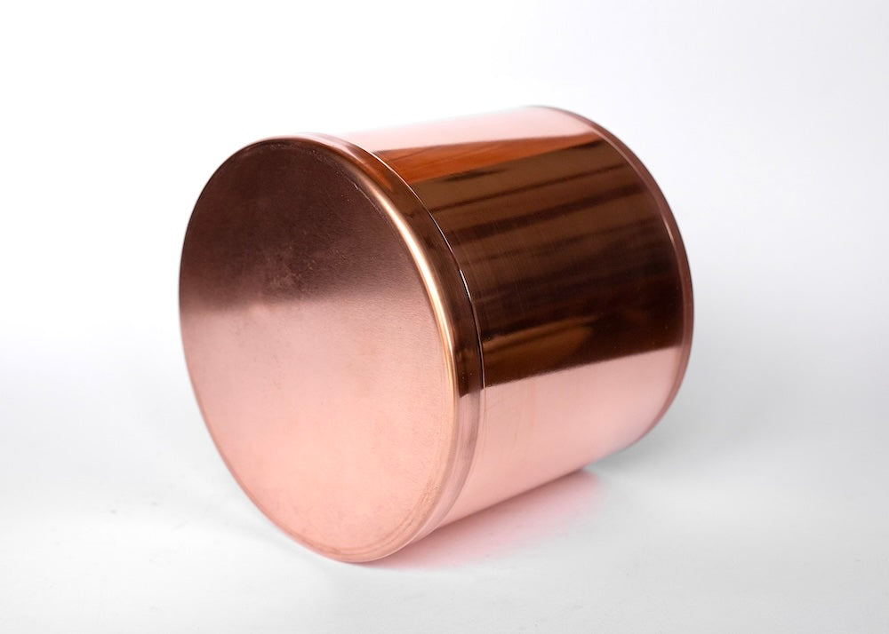 1.5 Litre Copper and Green Plant Pot from Base