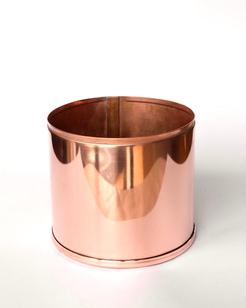 Single Copper and Green Pot