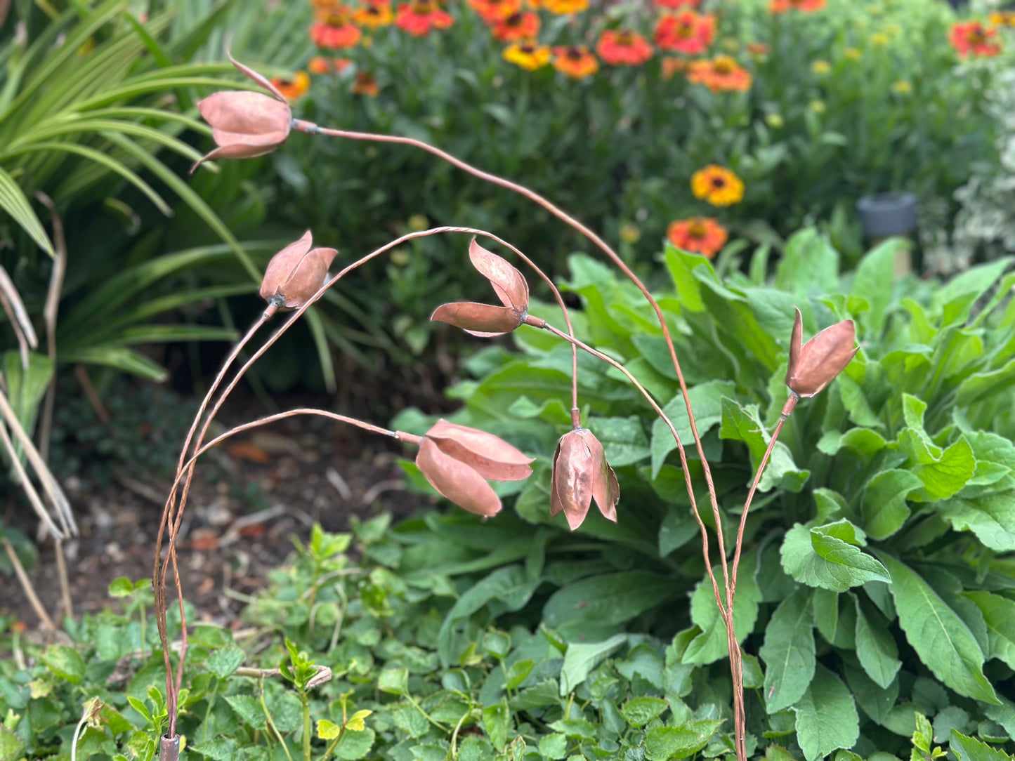 Copper Snow Drops - Pair of stems