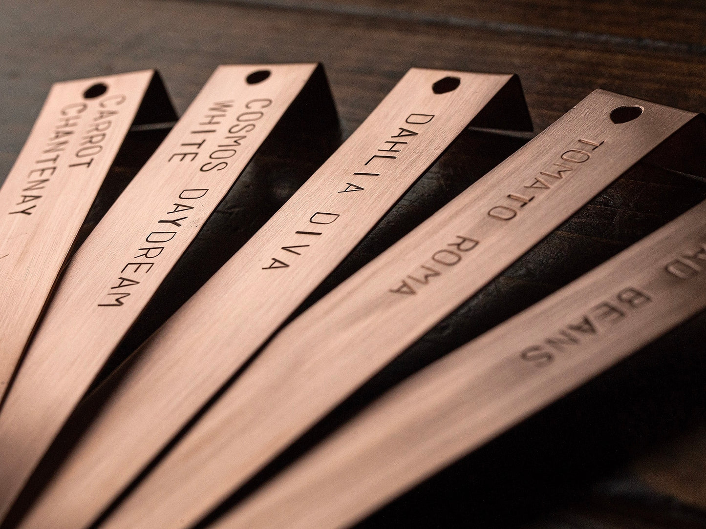 Copper Plant Labels