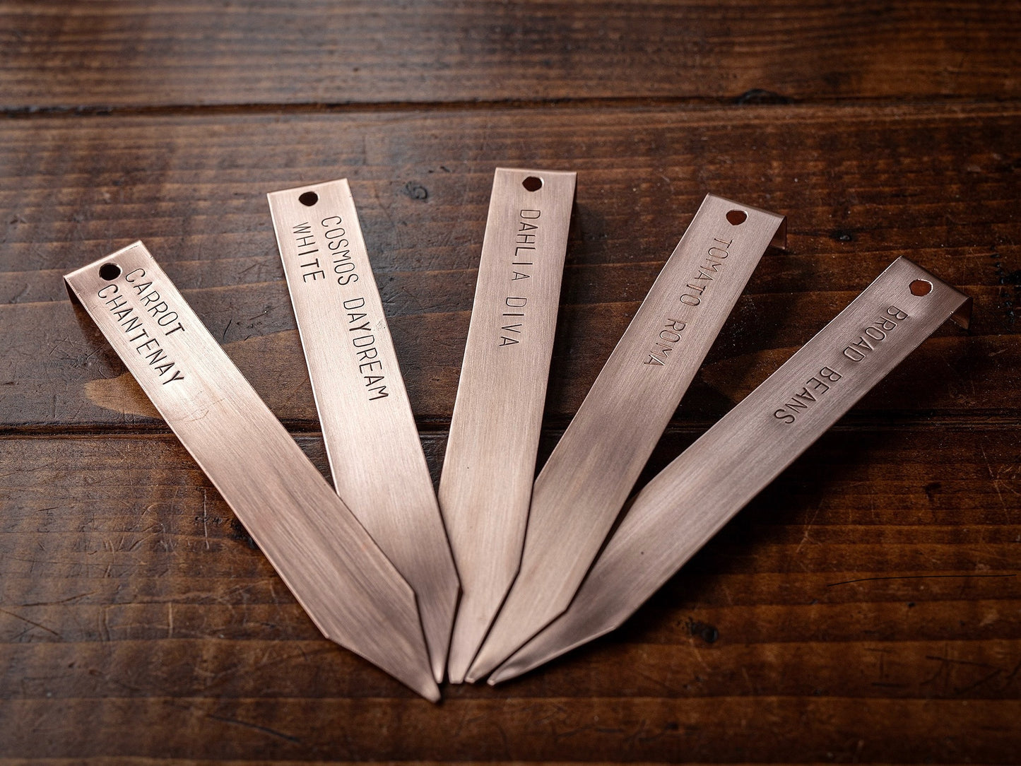 Quality 5 Copper Plant Labels
