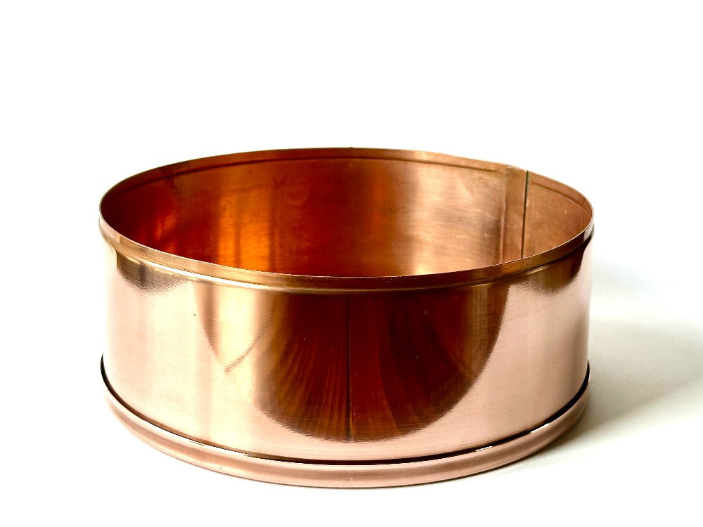 Large copper planter