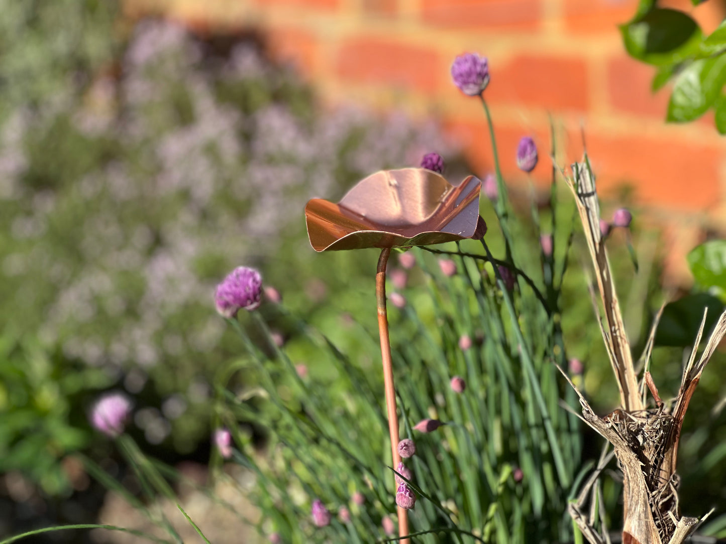 Copper Bee Drinker