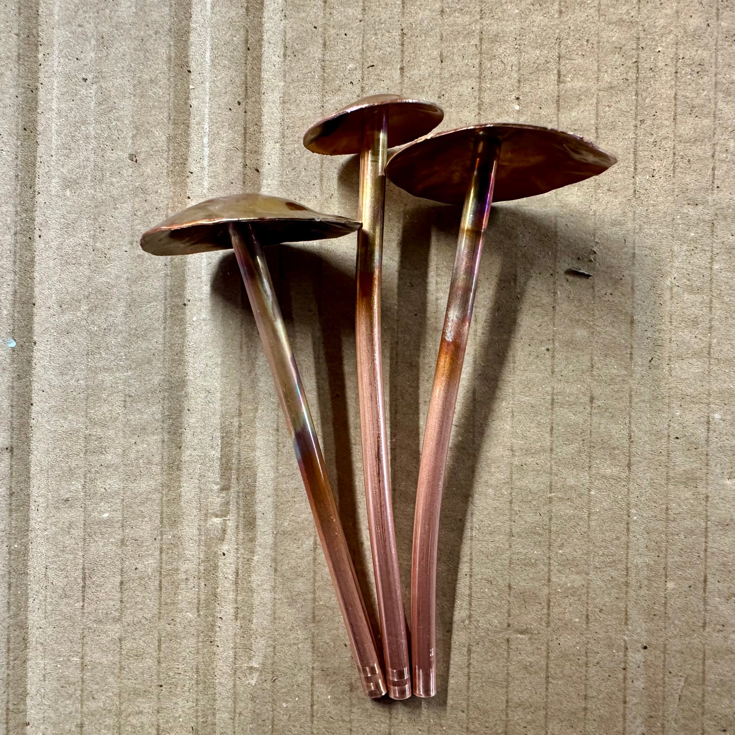 Copper Mushrooms