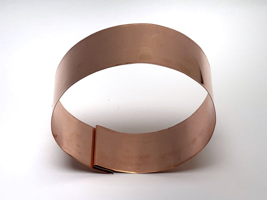 Copper Slug Ring - 14cm