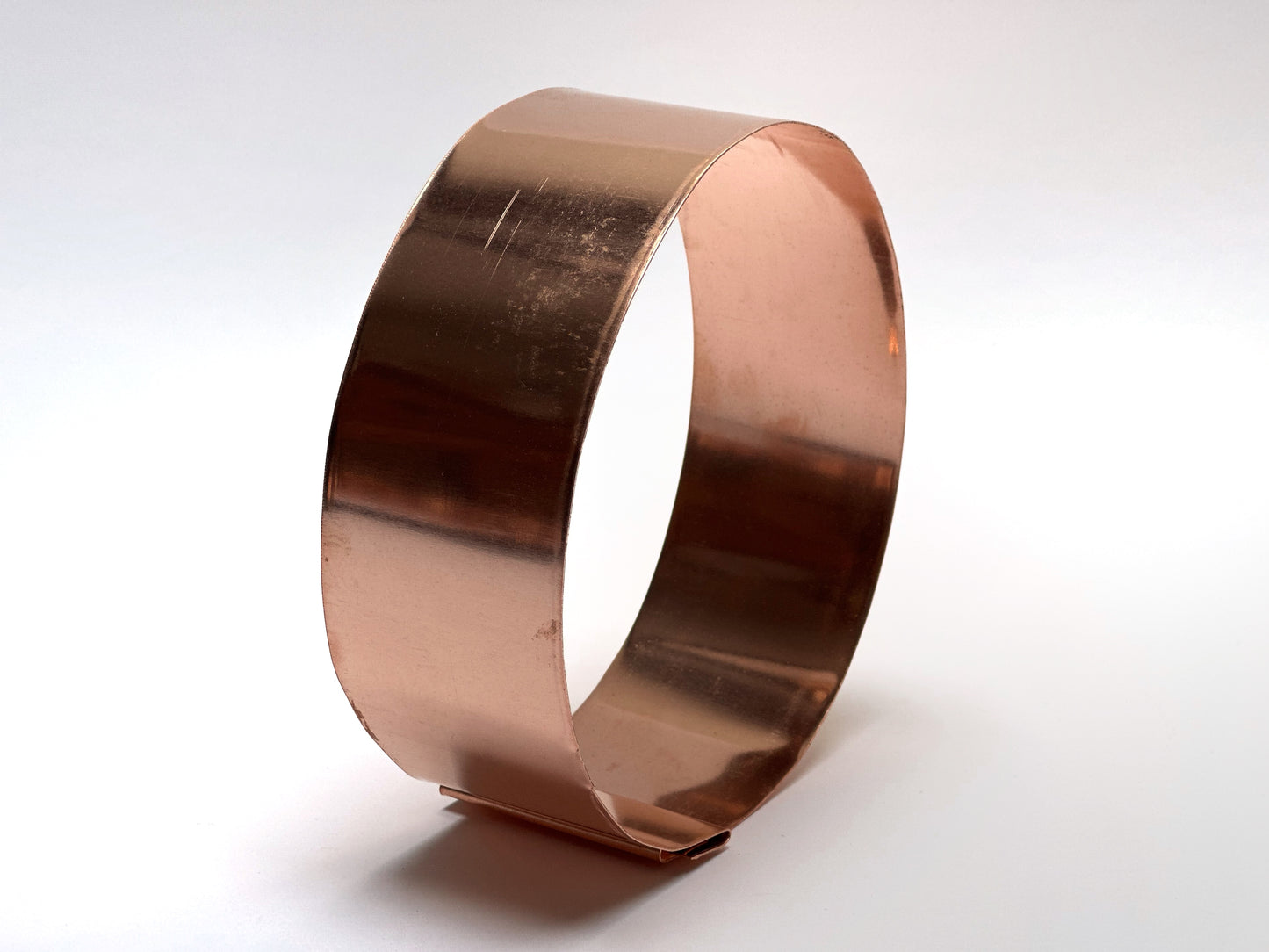 Copper Slug Ring - 14cm