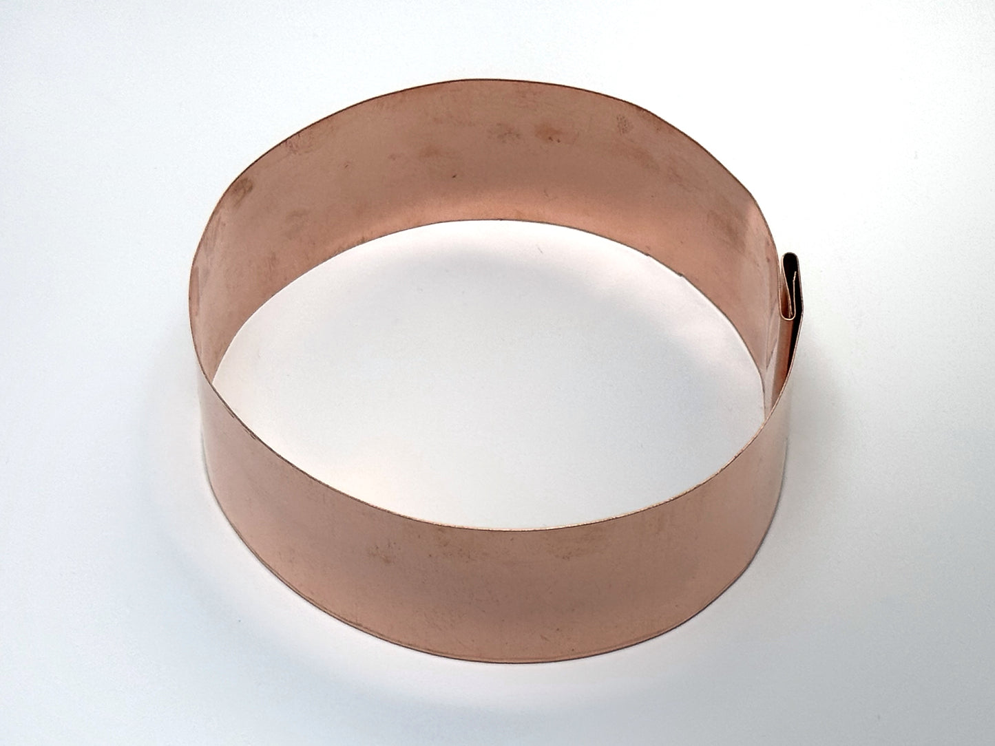 Copper Slug Ring - 14cm