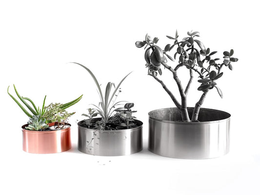 18cm Copper Plant Pot/Planter