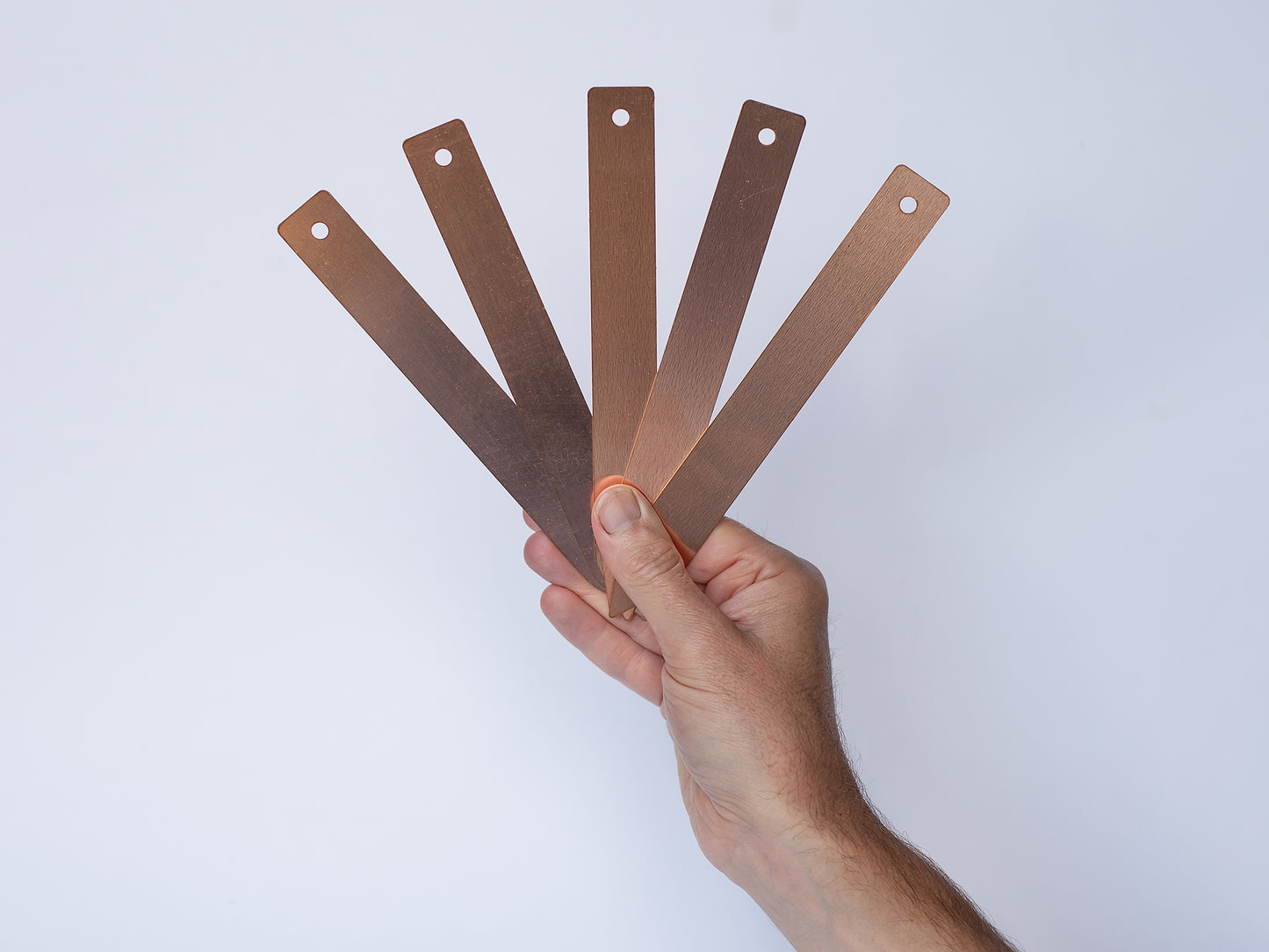 5 Copper Plant Labels with Pen
