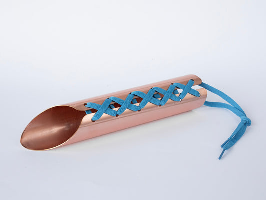 The Copper and Green Garden Trowel