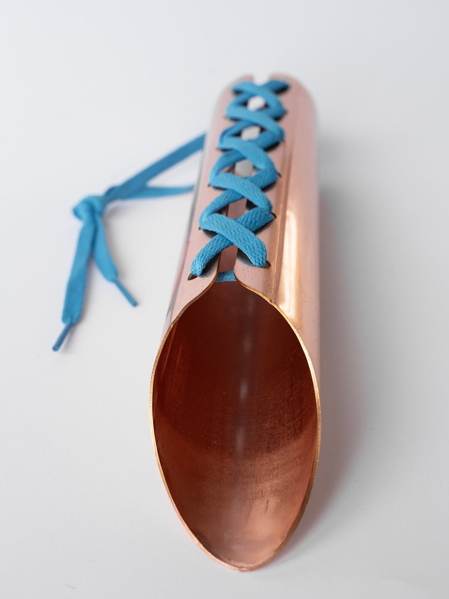 The Copper and Green Garden Trowel