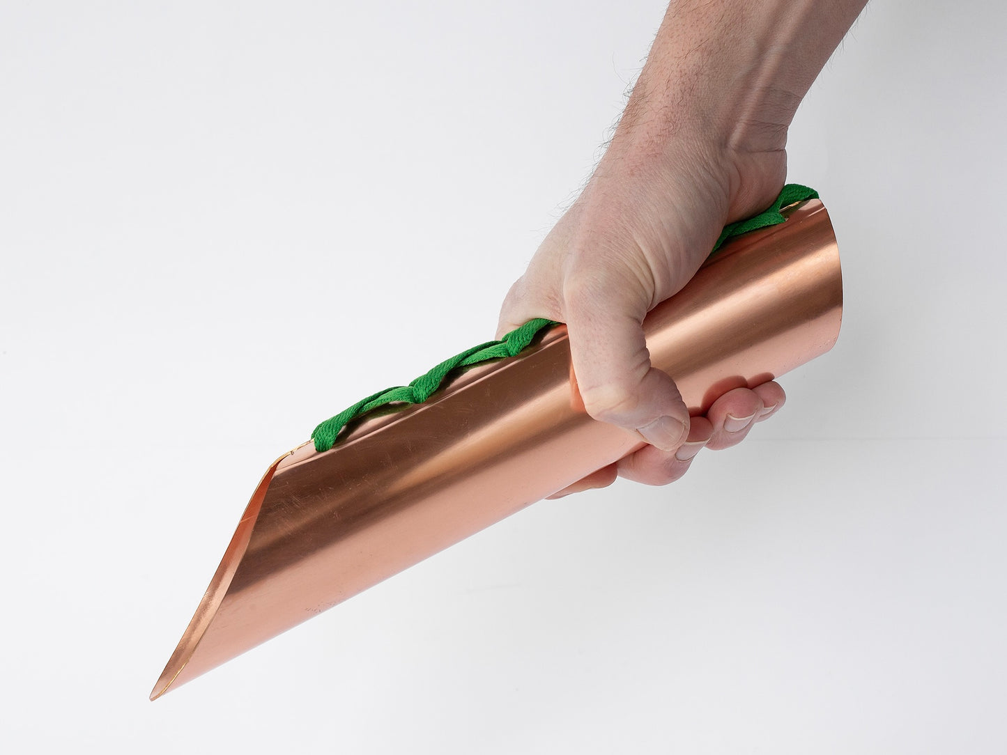 The Copper and Green Garden Trowel