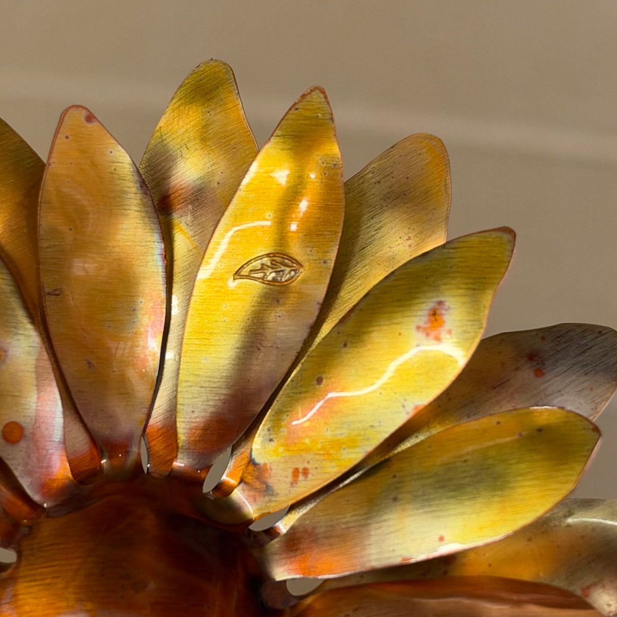 Copper and Green Gerbera