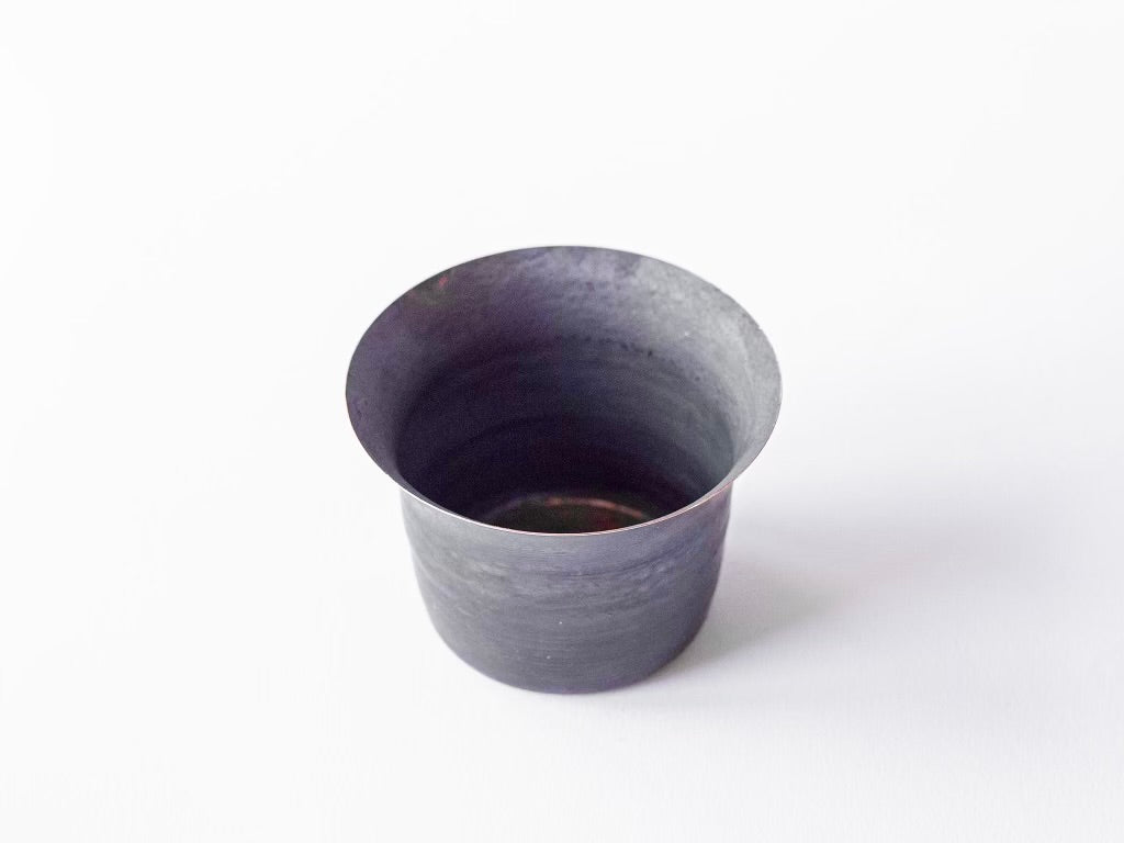 Blackened Copper Pot