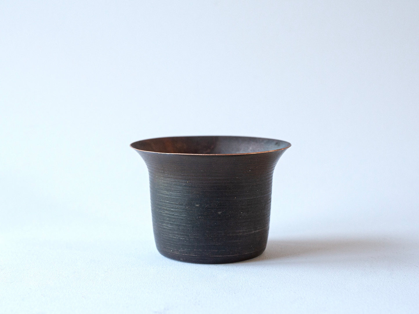 Blackened Copper Pot