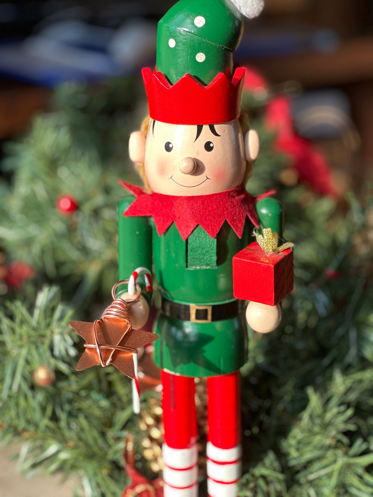 10 Copper Christmas Stars