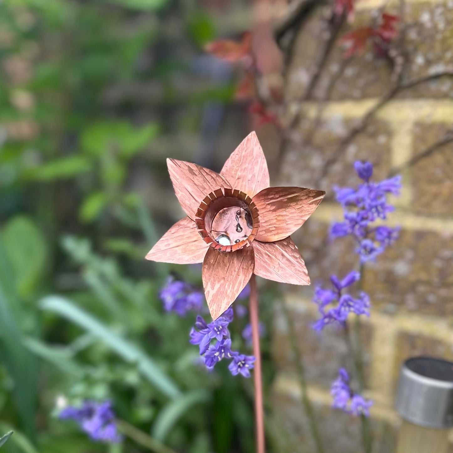 Hand Made Copper Daffodil