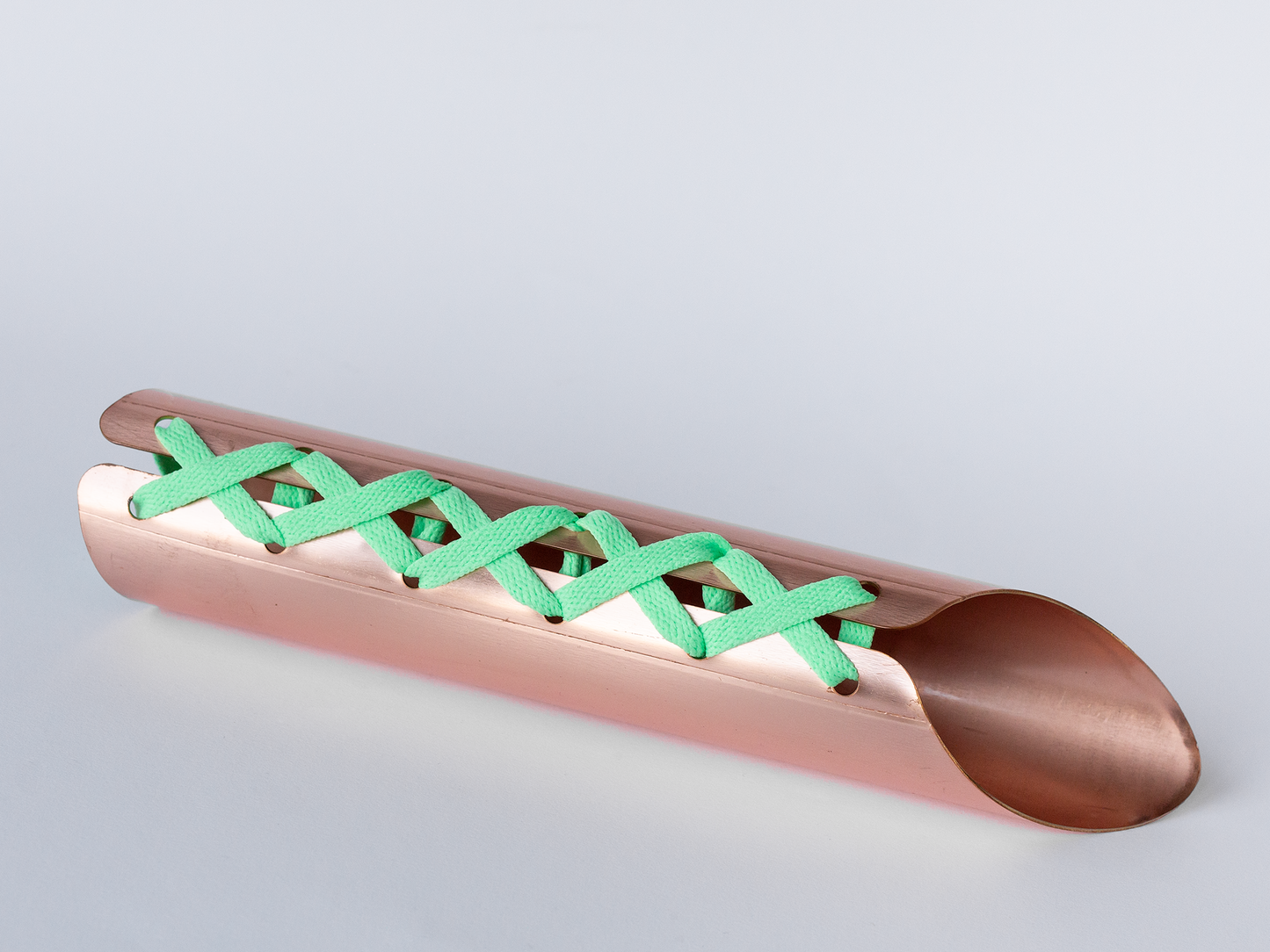 The Copper and Green Garden Trowel